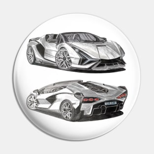 Lamborghini Pin