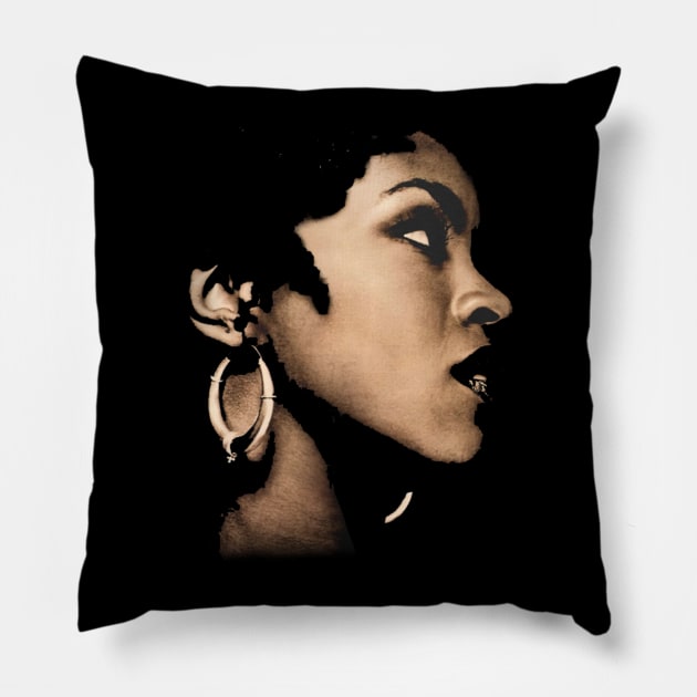 Exotic Lauryn Hill Pillow by Phenom Palace