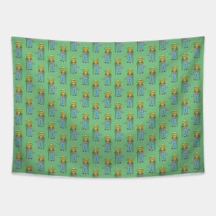 Cute Farmer Girl Pattern Tapestry