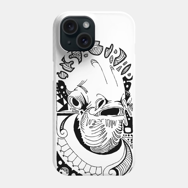 Akbar polynesian style Phone Case by yayzus