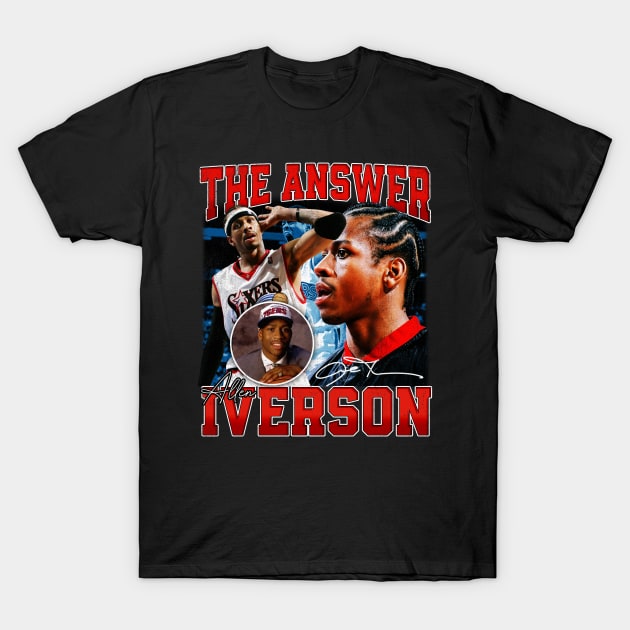 Allen Iverson Philadelphia 76ers Sixers Basketball vintage shirt