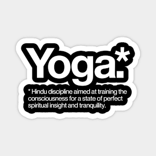 Yoga Definition Magnet