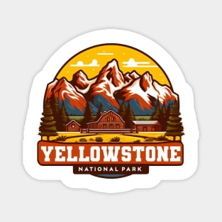 Yellowstone National Park Magnet