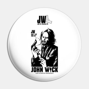 John Wick - An eye For An Eye Pin