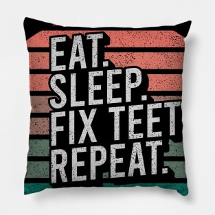 Vintage Retro Sunset Quote For Your Daily Life T-Shirt Pillow