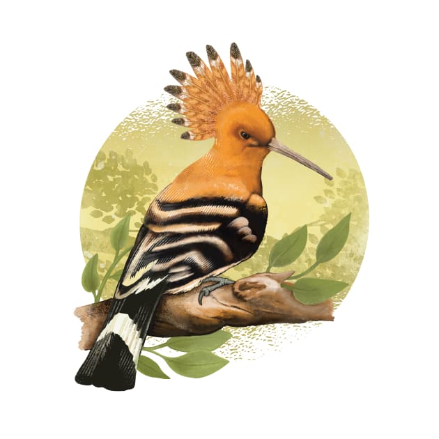 Beautiful Hoopoe For Ornithologists by MarkusShirts