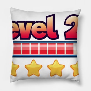 Level 20 Unlocked 🎮🕹️ Pillow