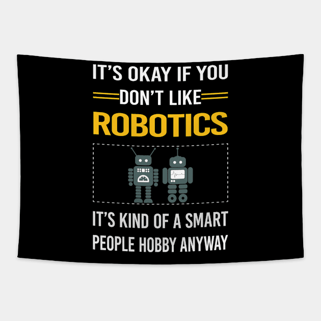 Funny Smart People Robotics Robot Robots Tapestry by Happy Life