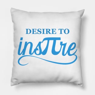 Desire to Inspire Pi Day Pillow