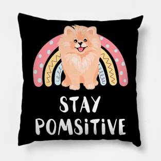 Positive Pomeranian Pillow