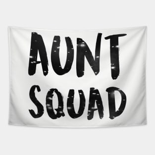 Aunt Squad Bokeh Print Tapestry