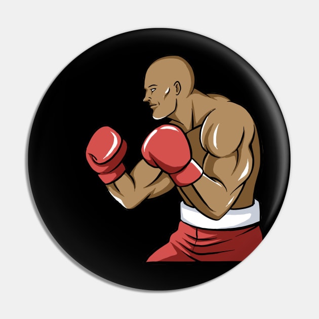 Boxer (Boxing) Pin by fromherotozero
