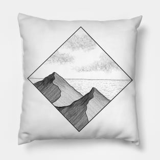 Diamond Mountain Pillow