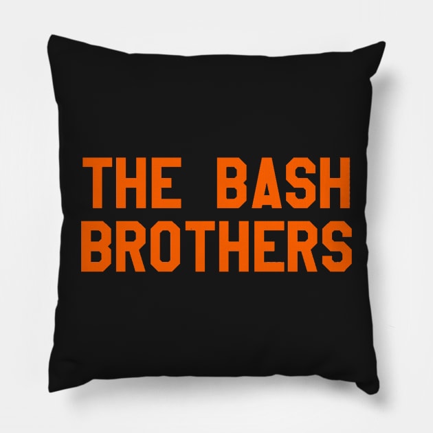 BASH BROS Pillow by cartershart