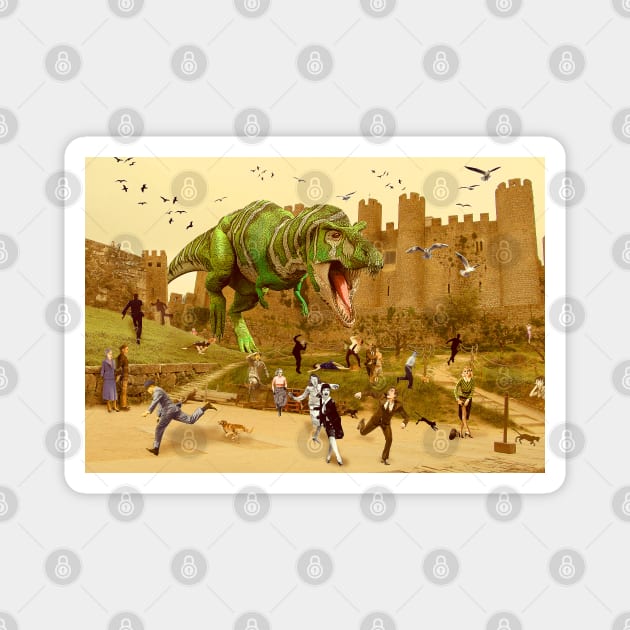 Jurasic Incident in Obidos Magnet by PrivateVices