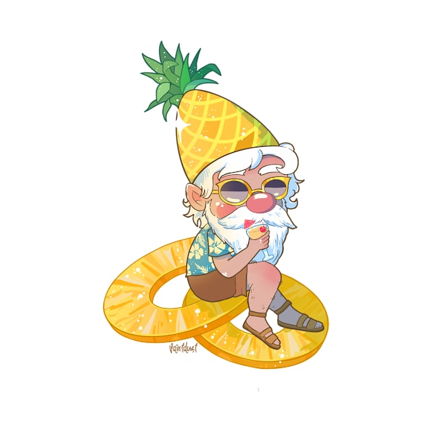 Pineapple Gnome by paintdust