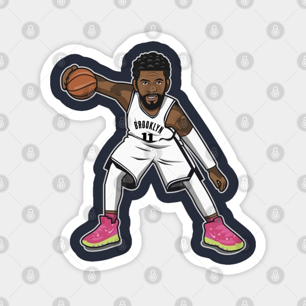 Kyrie Irving Cartoon Style - Home Magnet by ray1007