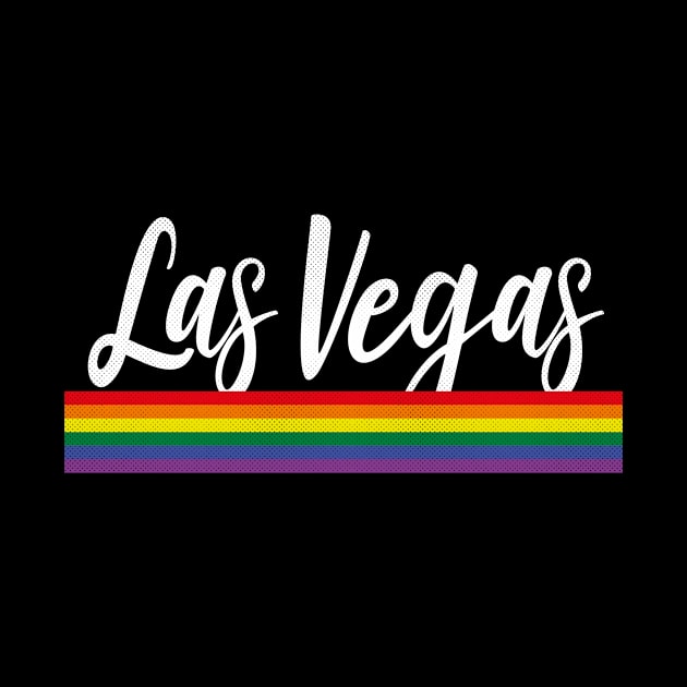 Las Vegas, Nevada - NV Pride Simple Rainbow by thepatriotshop