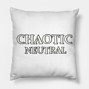 chaotic neutral Pillow