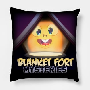 Blanket Fort Mysteries - Logo Pillow