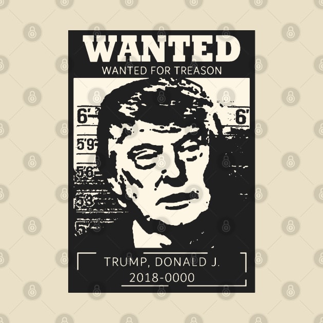 Trump Wanted Sign by Etopix