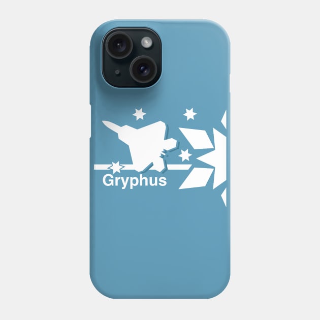 Ace Combat X: Gryphus Phone Case by patrickkingart