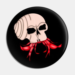 Skull crab Pin