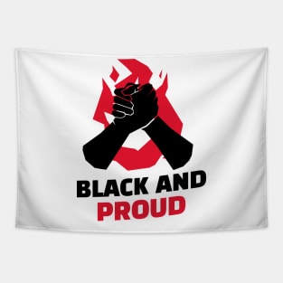 Black And Proud / Black Lives Matter / Equality For All Tapestry