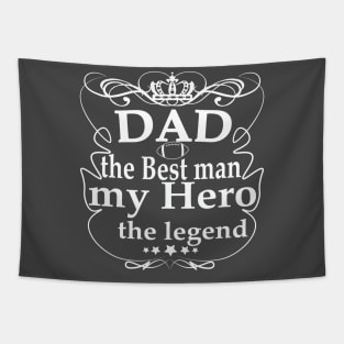 dad my hero my legend Tapestry