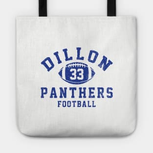 Dillon Panthers Football - #33 Tim Riggins - vintage logo Tote