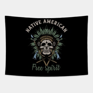 Native american free spirit Tapestry