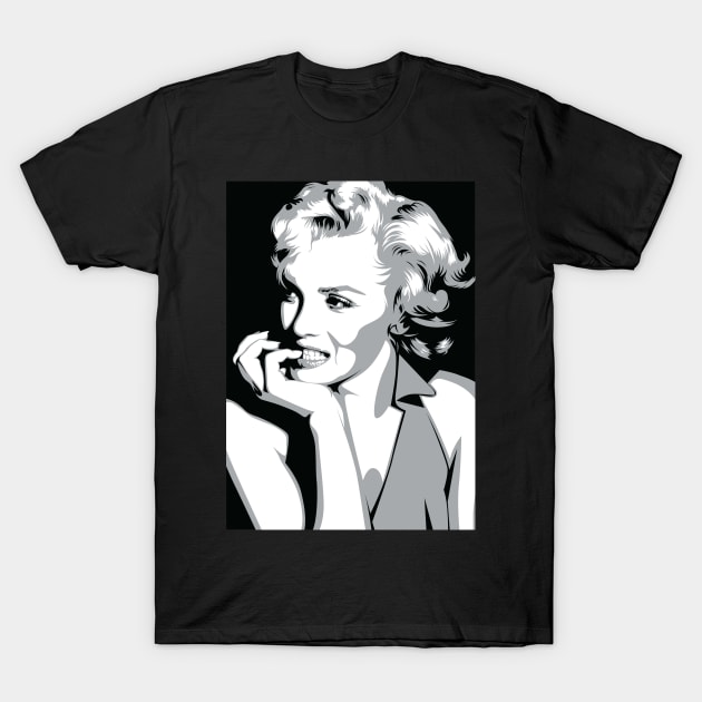 marilyn vector Marilyn Monroe T-Shirt | TeePublic