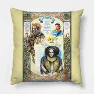 The Rings of Power - Prince Durin IV - Princess Disa - Elrond Pillow