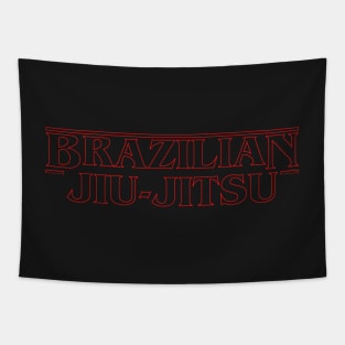 Brazilian Jiu-Jitsu - Weirder Things (BJJ) Tapestry