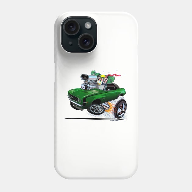 Z RATED 1969 RS SS Camaro Phone Case by vincecrain