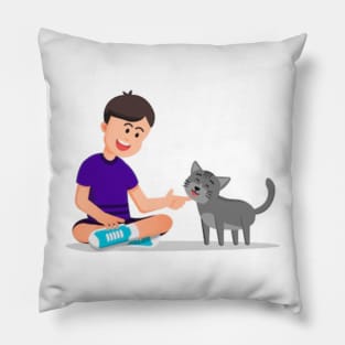Get Your Cat Fixed Pillow