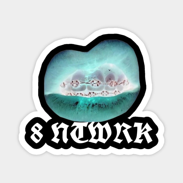 NTWRK MOUTH Magnet by 8NTWRK