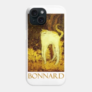 The White Cat (1894) by Pierre Bonnard Phone Case