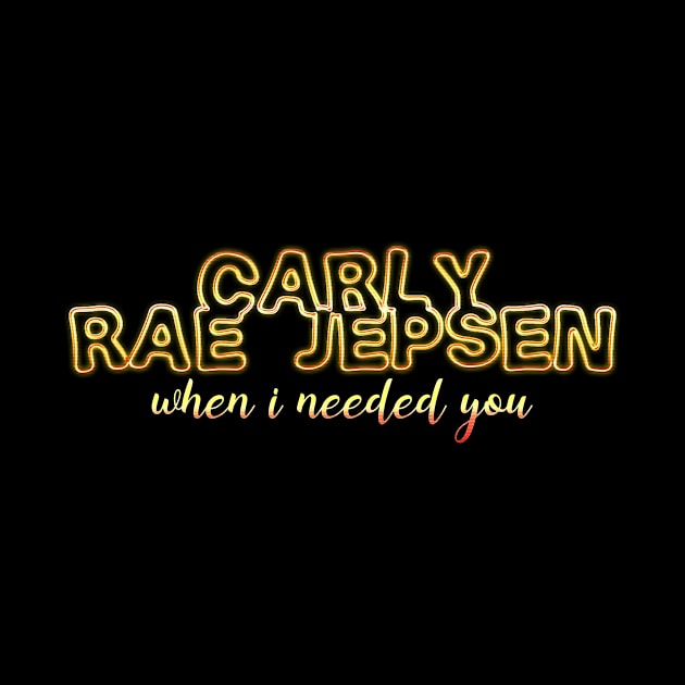 When i needed you carly rae jepsen by TapABCD