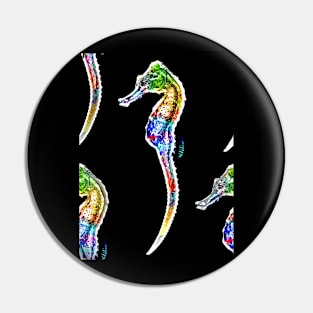 Cartoon Seahorse Pin