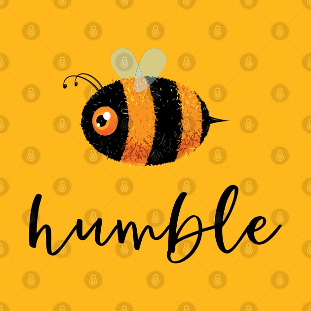 Be (Bee) Humble Cute Funny Gift Women Men Kids Boys Girls by teeleoshirts