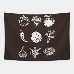 Vegetables Tapestry