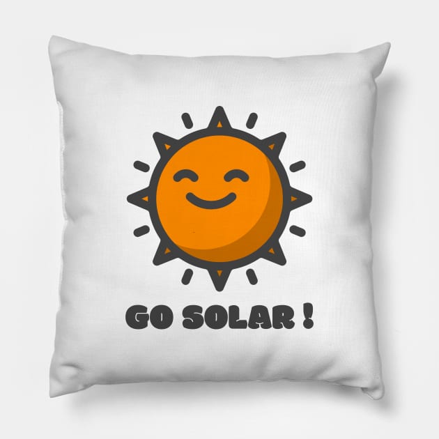 Go Solar Pillow by ForEngineer