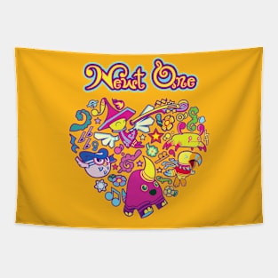 Newt One Heart Tapestry