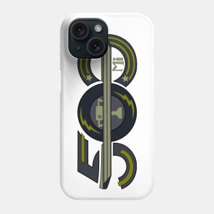 500 miles one wheel Phone Case