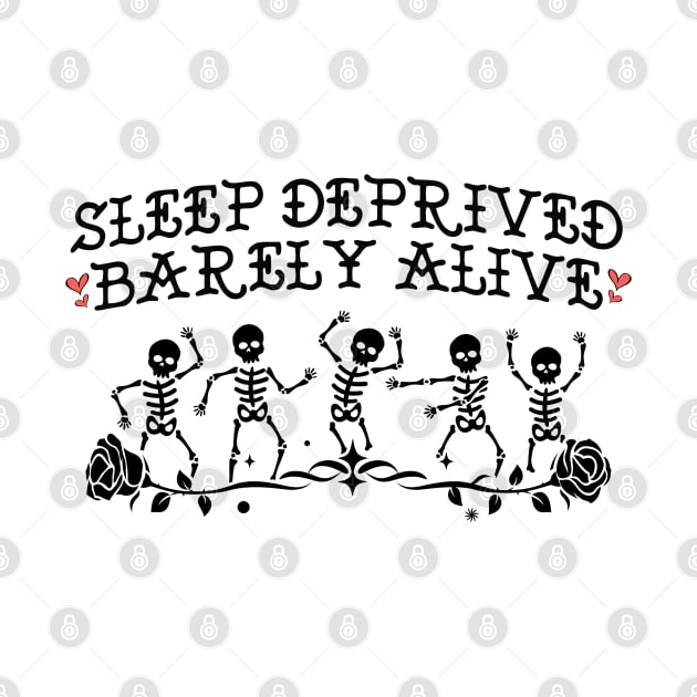 Sleep Deprived Barely Alive by Noureddine Ahmaymou 