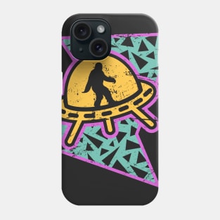 Rad 90s Pattern - Alien UFO & Bigfoot Phone Case