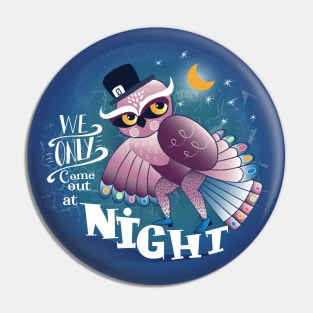 Night Friends Pin