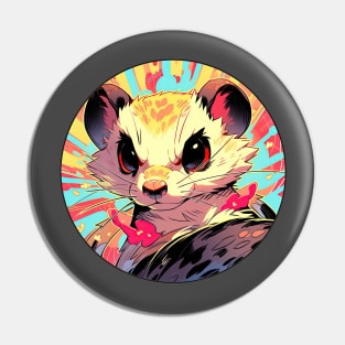 Yojimbo the ferret Pin