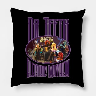 The electric mayhem with dr teeth Pillow